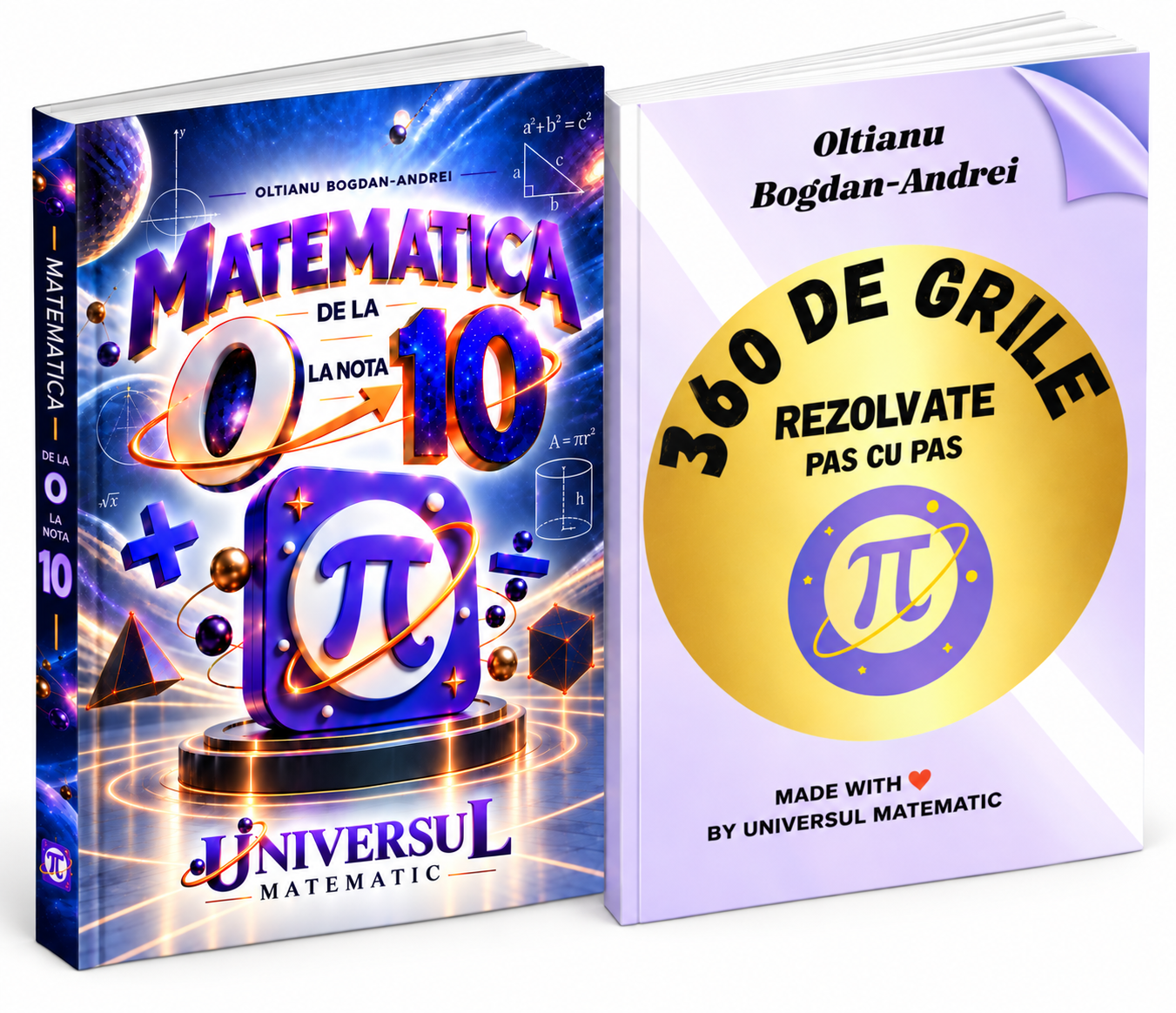 MATEMATICA DE LA 0 LA NOTA 10+360 DE GRILE REZOLVATE PAS CU PAS
